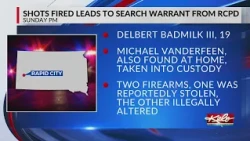 Shots fired leads to search warrant from RCPD