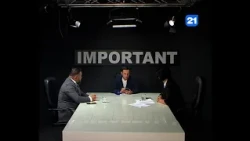Stela Onuțu and Sergiu Grigoriev on the IMPORTANT show