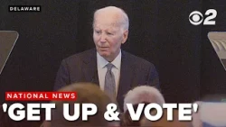 Biden urges Americans to get up and vote in midterm elections; keep fighting for country’s future