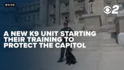 Idaho State Police's newest K9 unit is set to start their training
